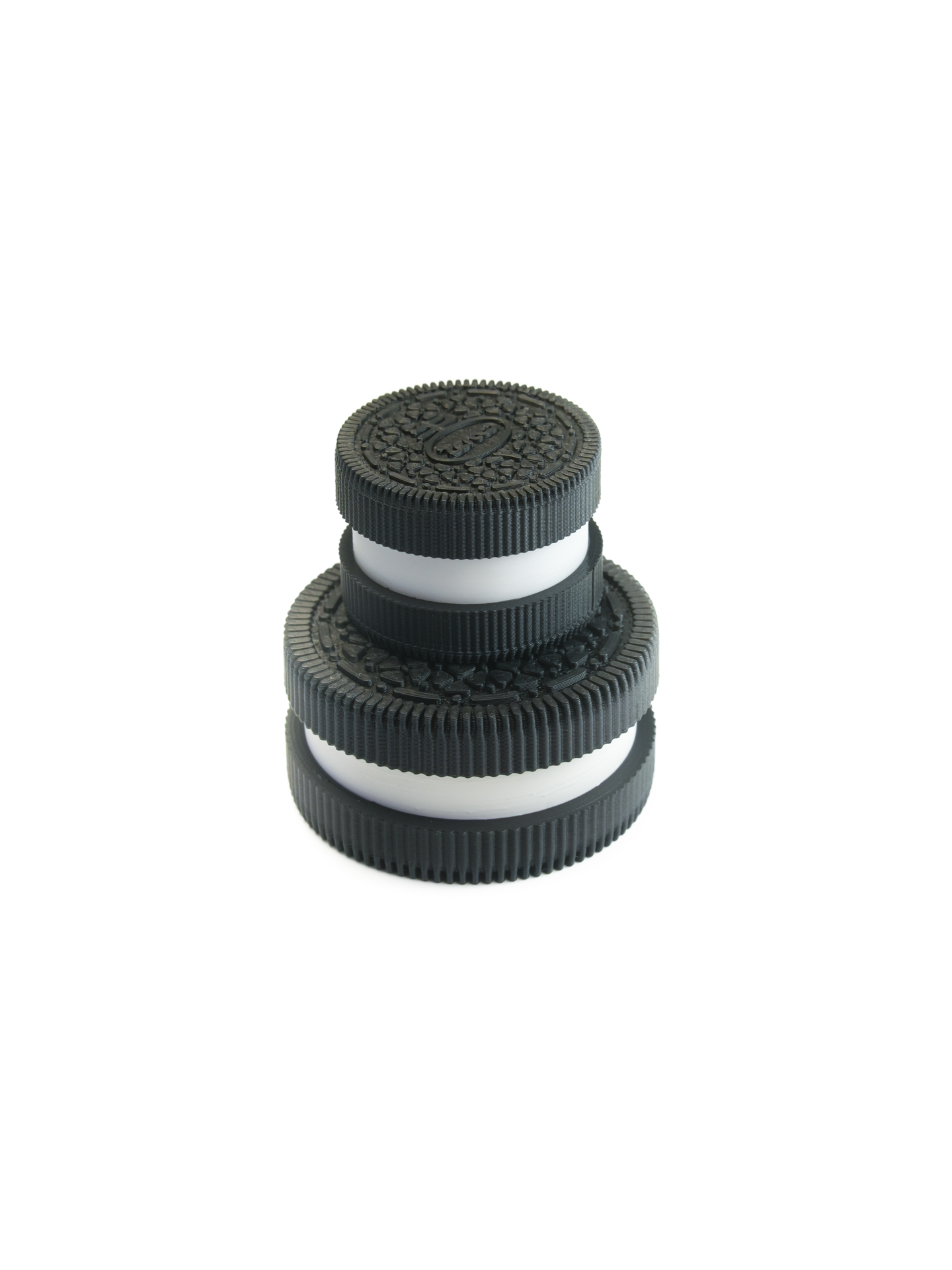 Zeroco Oreo-style Cookie - Fidget Clicker Keychain