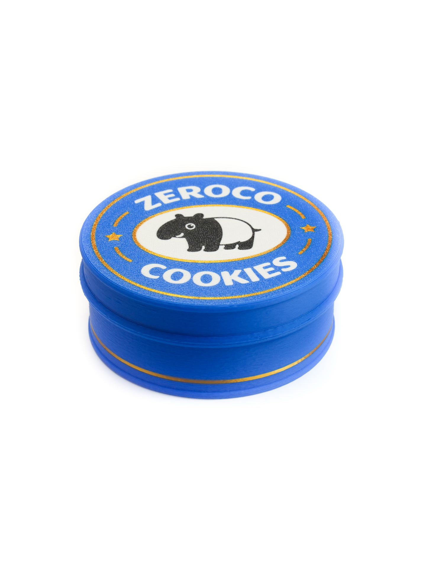 Zeroco Blue Tin Butter Cookie - Fidget Clicker Keypad