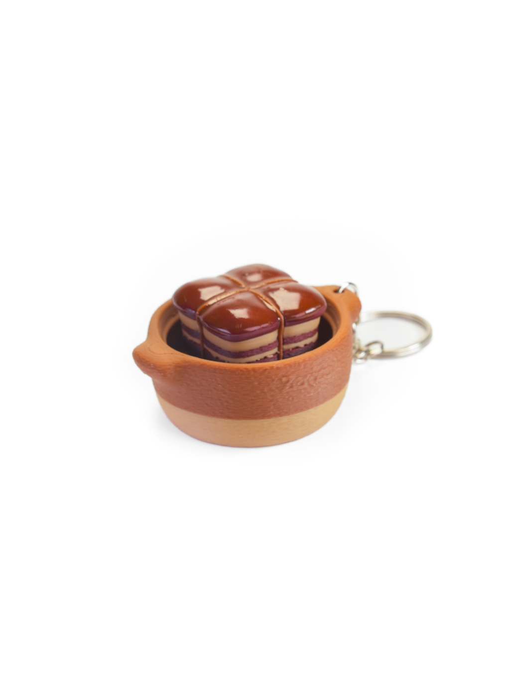 Zeroco Dongpo Pork Claypot - Fidget Clicker Keychain