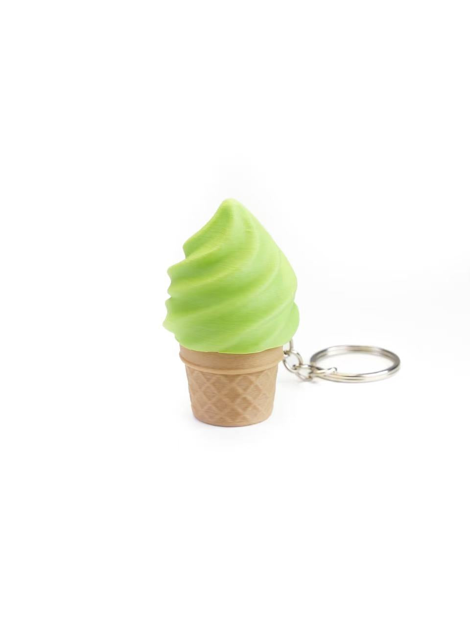 Zeroco Cone Ice Cream - Fidget Clicker Keychain
