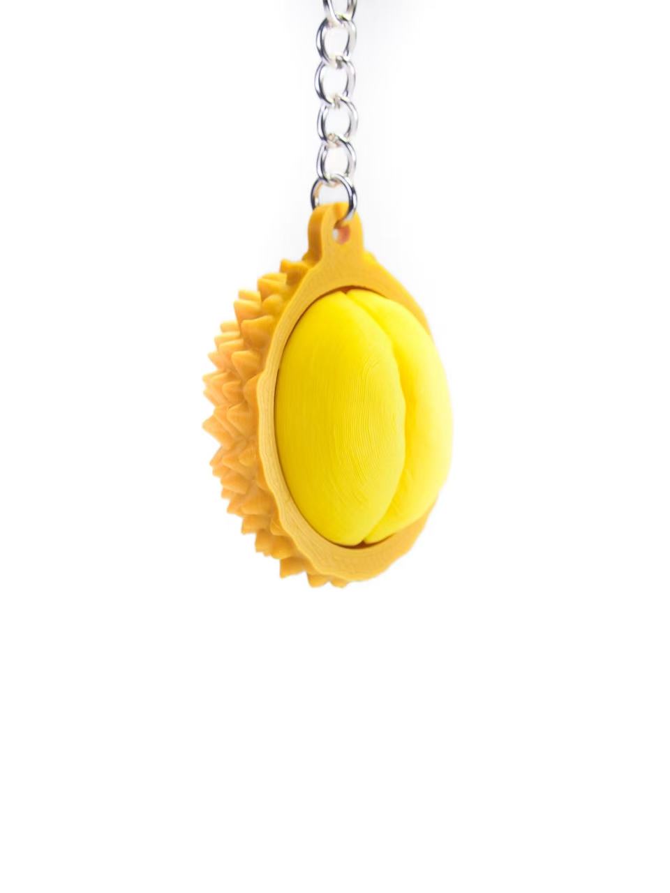 Zeroco Half Opened Durian - Fidget Clicker Keychain