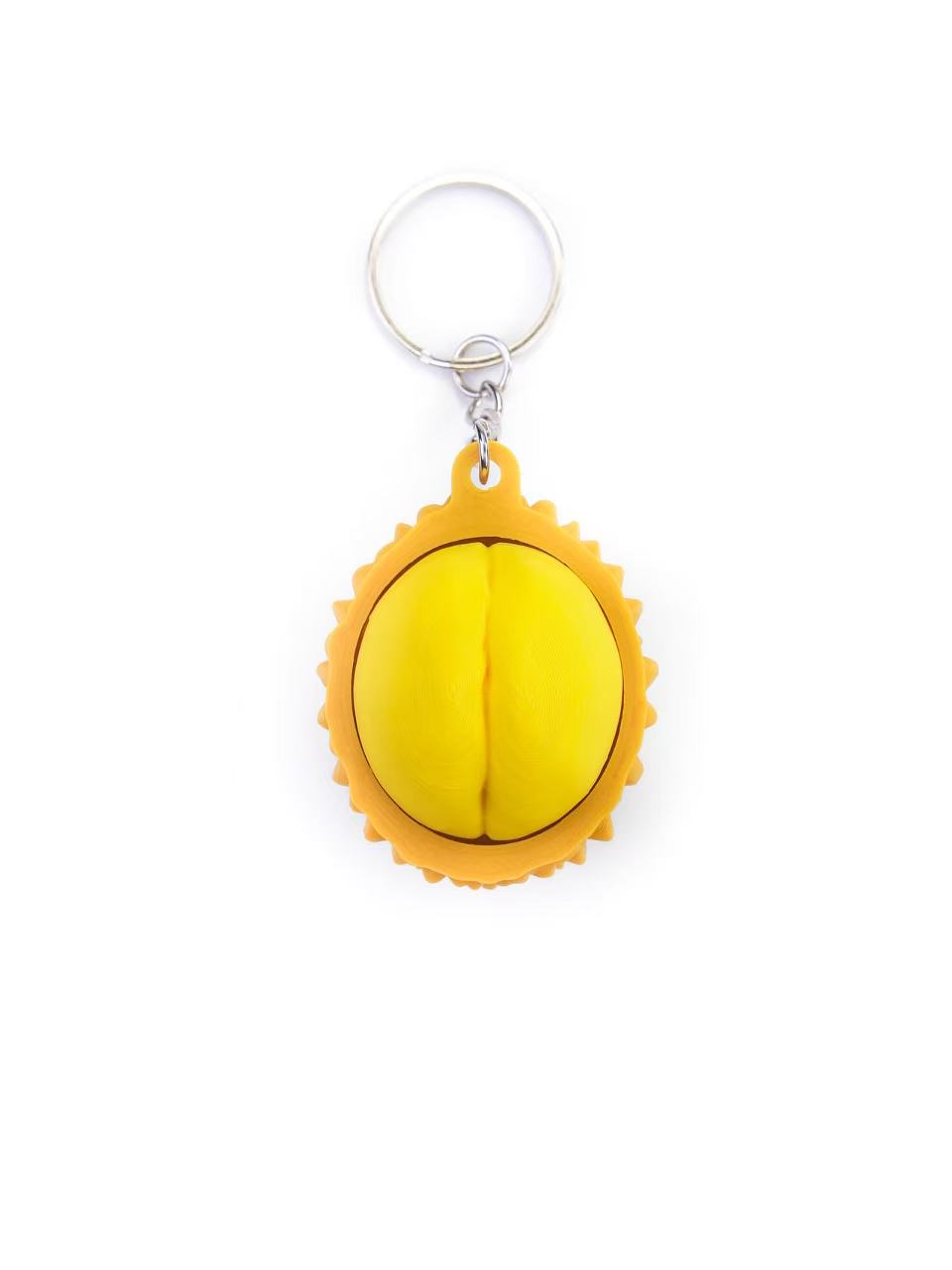 Zeroco Half Opened Durian - Fidget Clicker Keychain