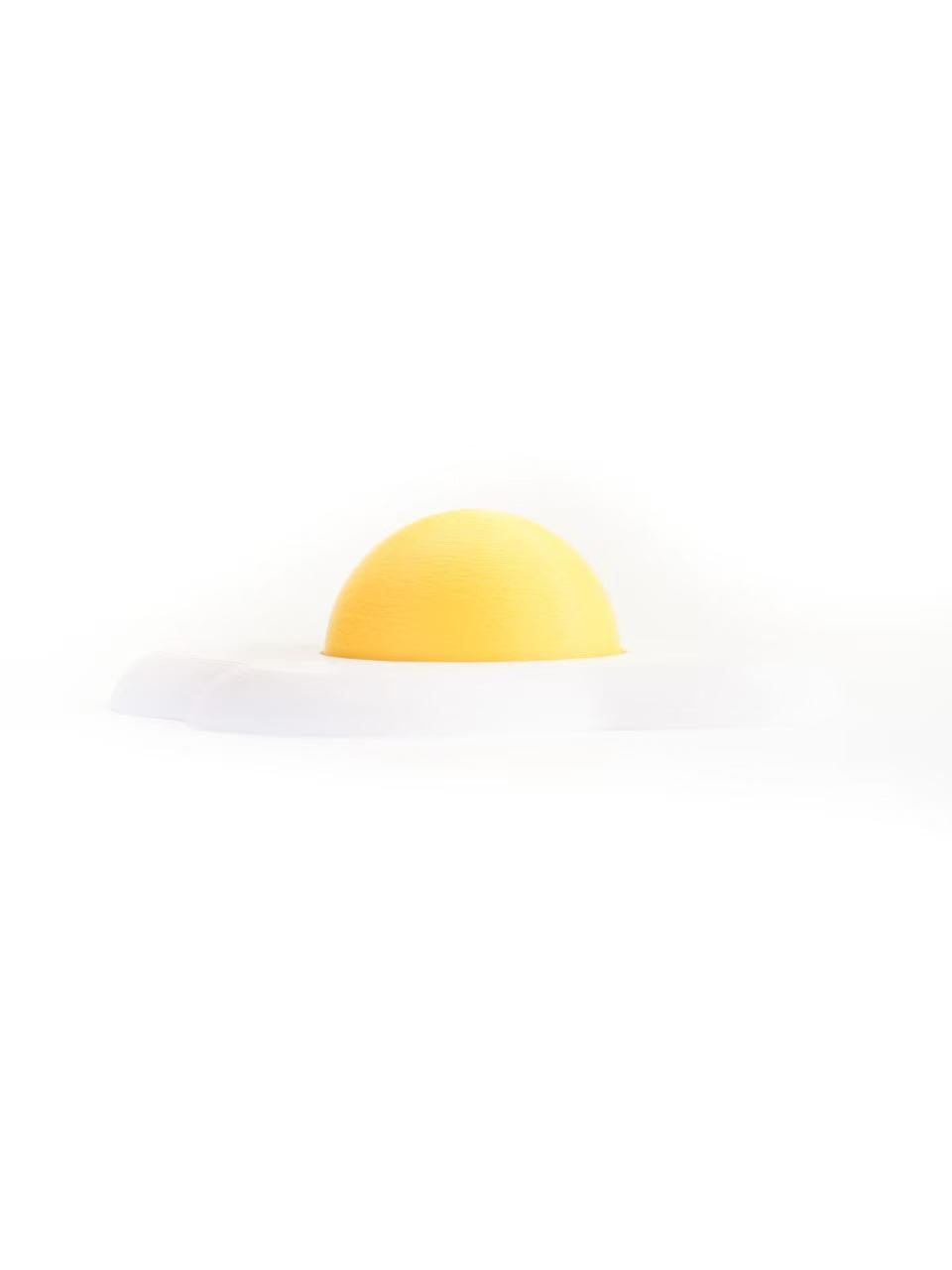 Zeroco Sunny Side Up Fried Egg - Fidget Clicker Keychain