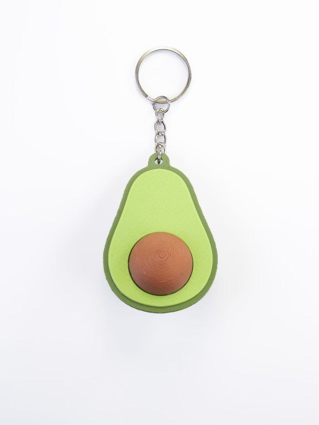 Zeroco Half Cut Avocado - Fidget Clicker Keychain