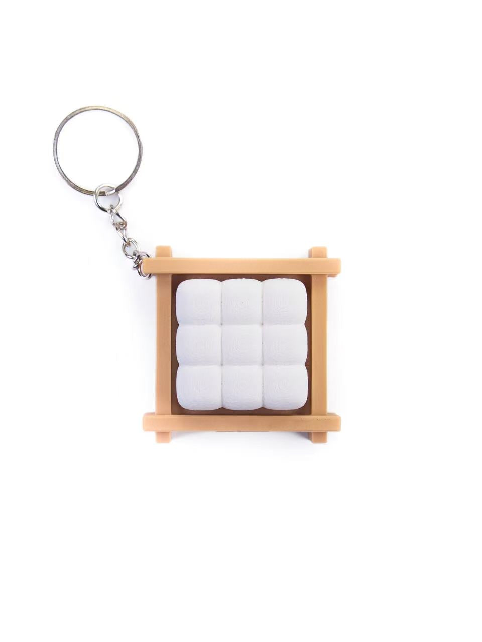 Zeroco Mini Fermented Tofu - Fidget Clicker Keychain
