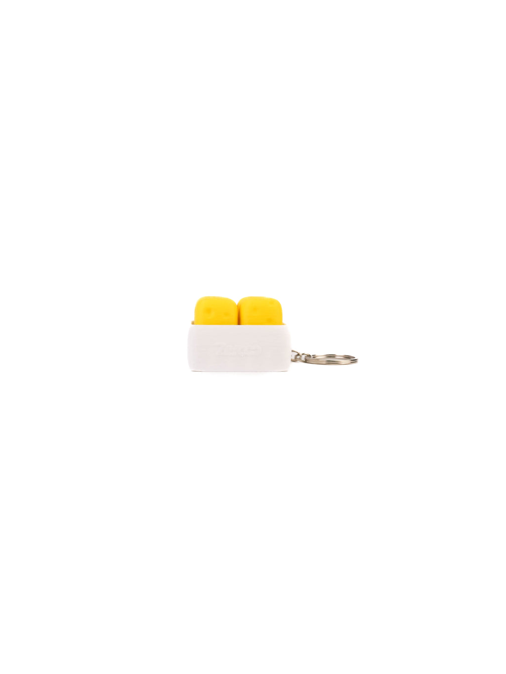 Zeroco 4-Grid Cheese Cube - Fidget Clicker Keychain