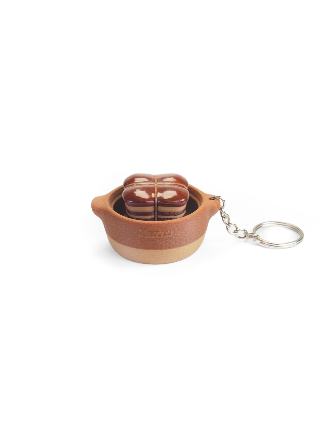 Zeroco Dongpo Pork Claypot - Fidget Clicker Keychain