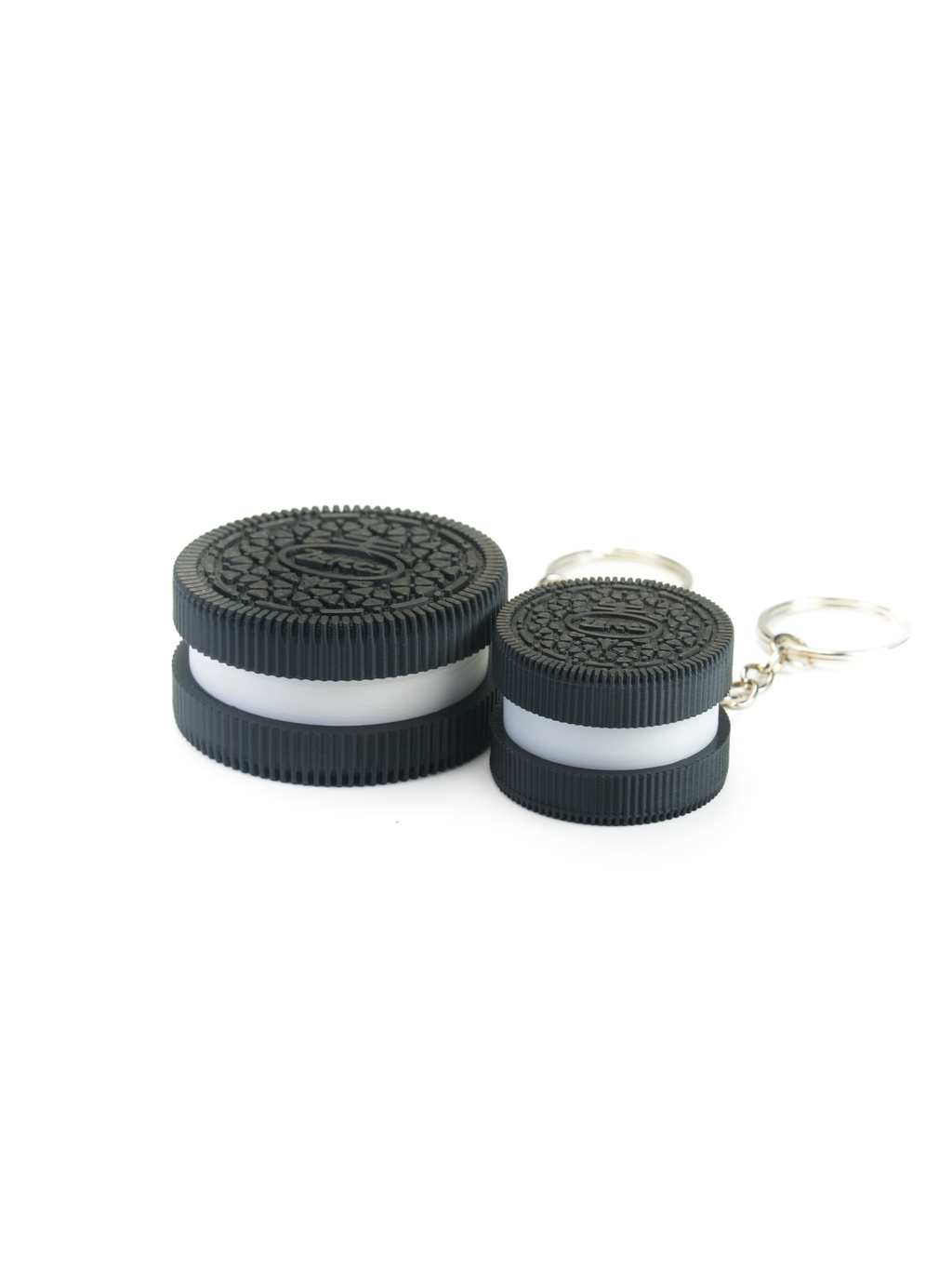 Zeroco Oreo-style Cookie - Fidget Clicker Keychain