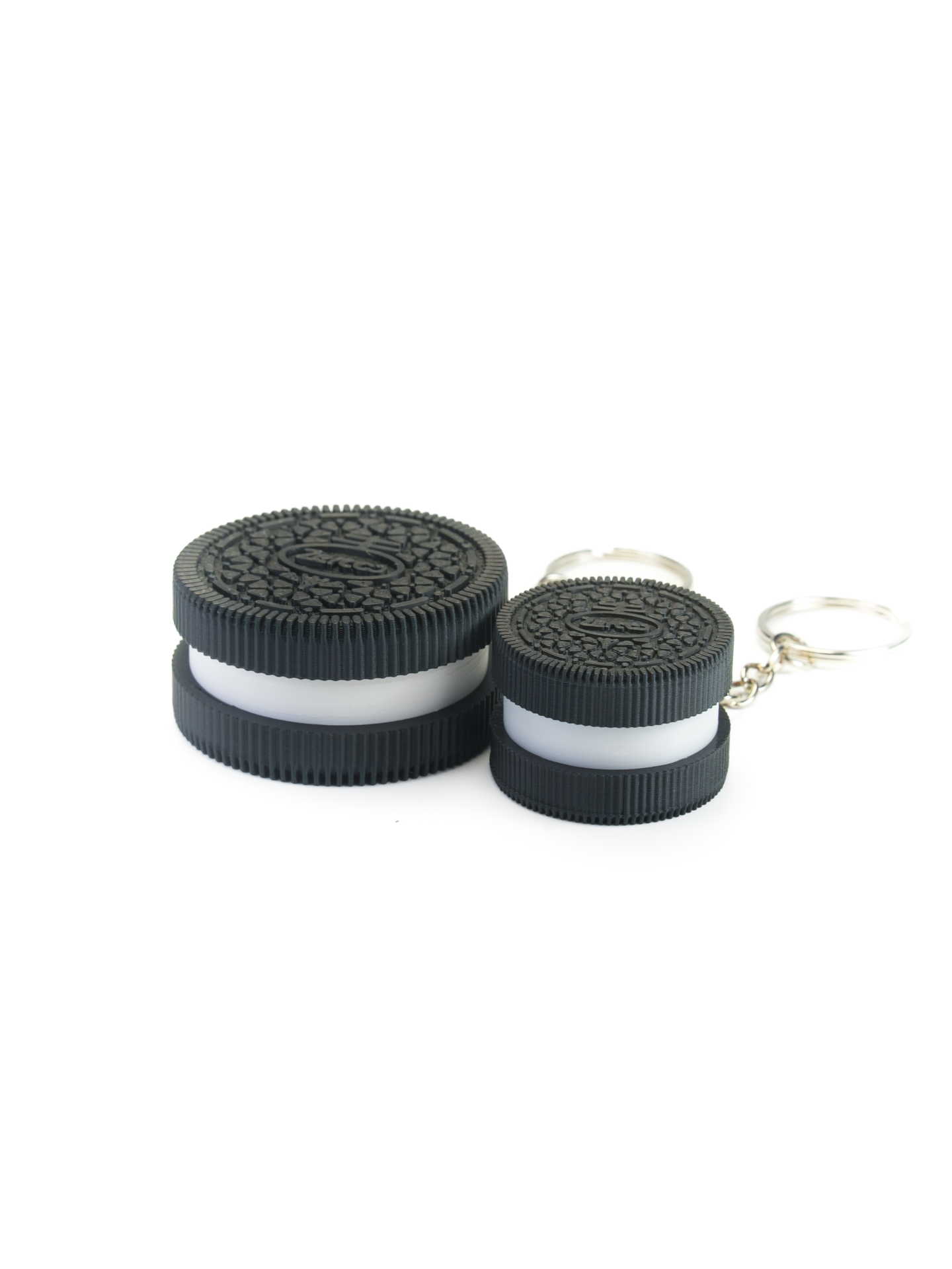 Zeroco Oreo-style Cookie - Fidget Clicker Keychain