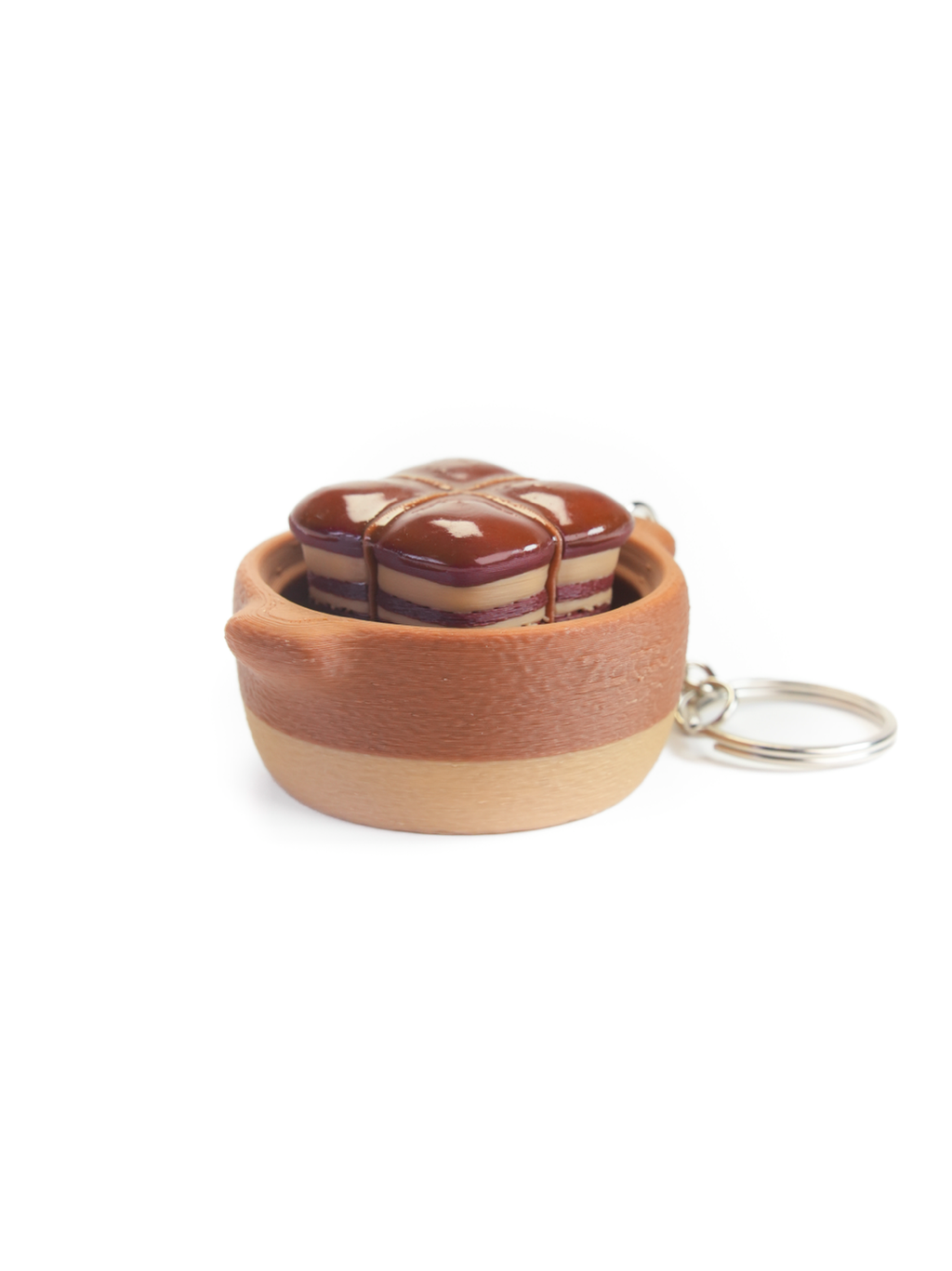 Zeroco Dongpo Pork Claypot - Fidget Clicker Keychain