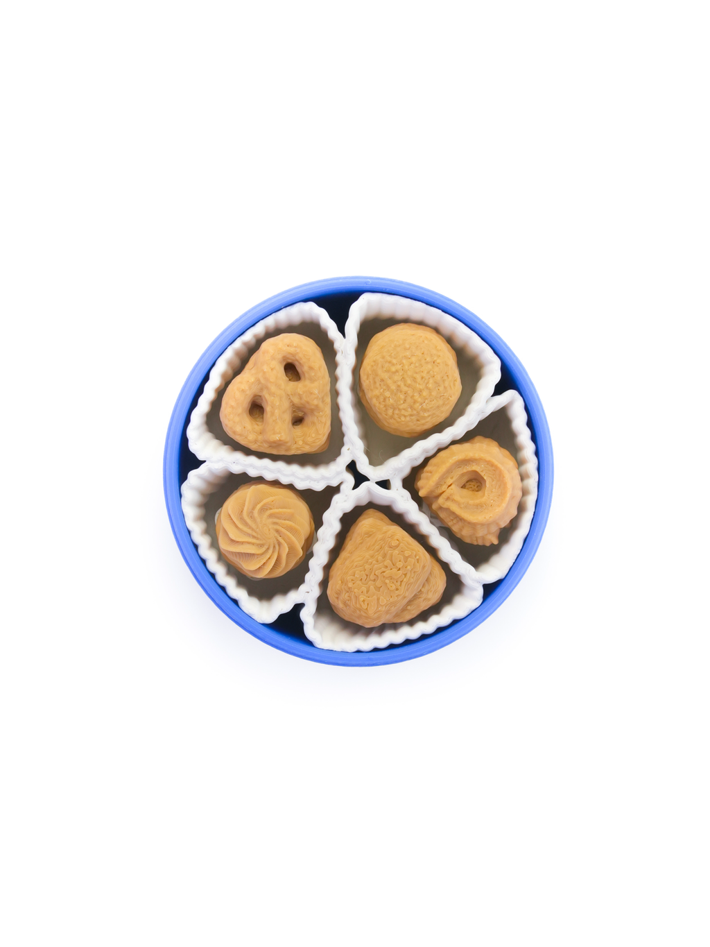 Zeroco Blue Tin Butter Cookie - Fidget Clicker Keypad