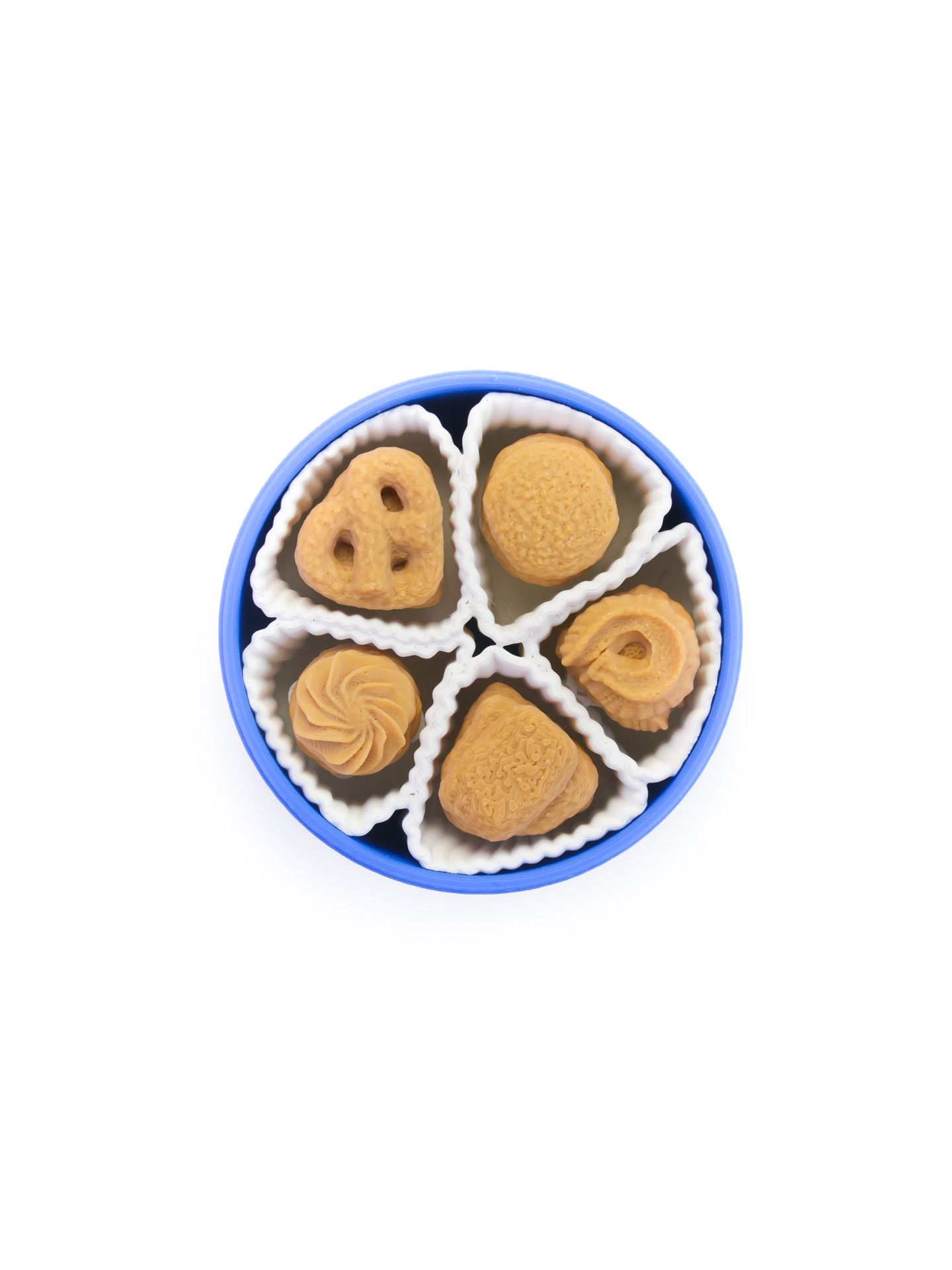 Zeroco Blue Tin Butter Cookie - Fidget Clicker Keypad