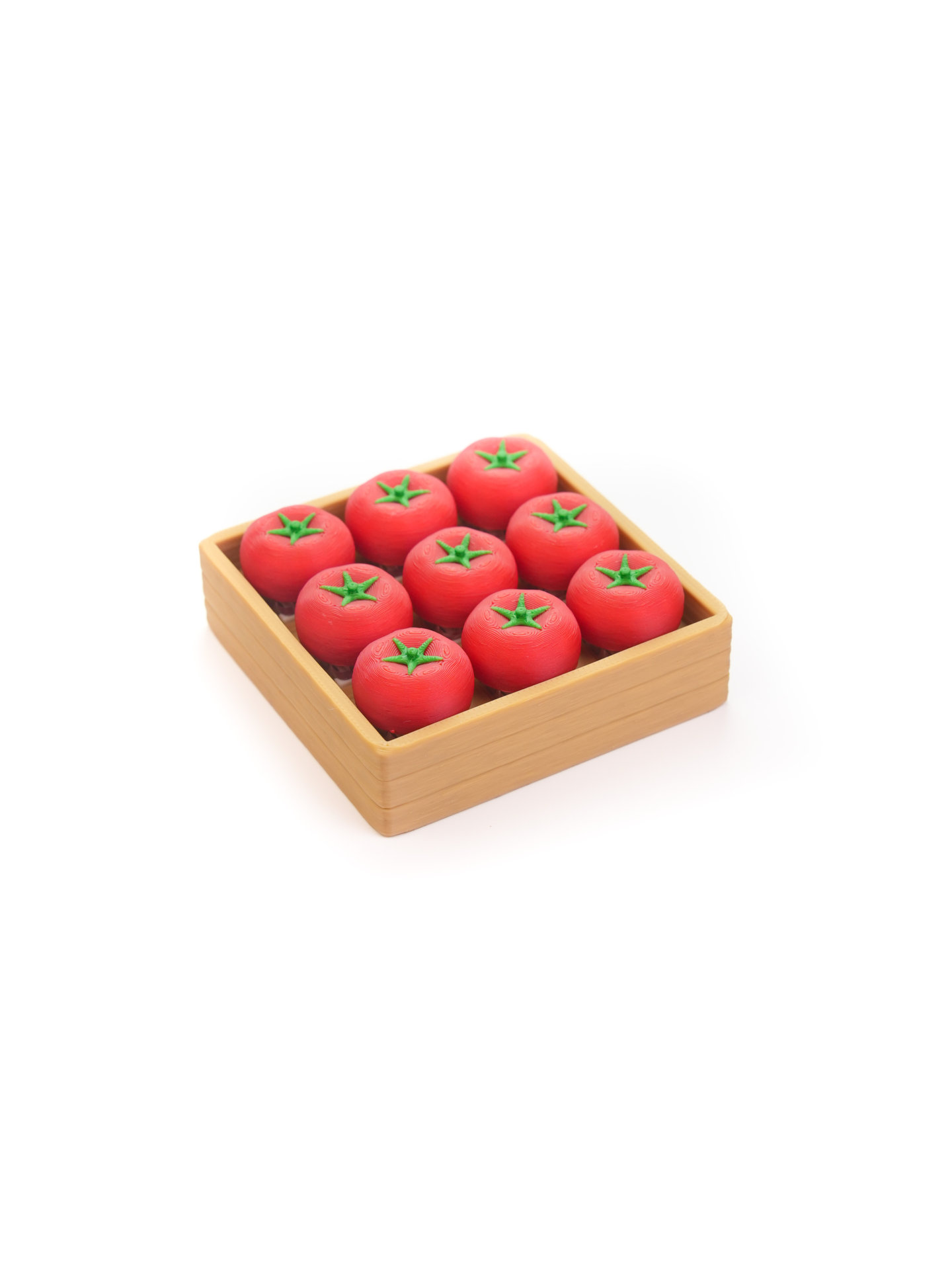 Zeroco 9-Grid Red Tomato Box - Fidget Clicker Keypad