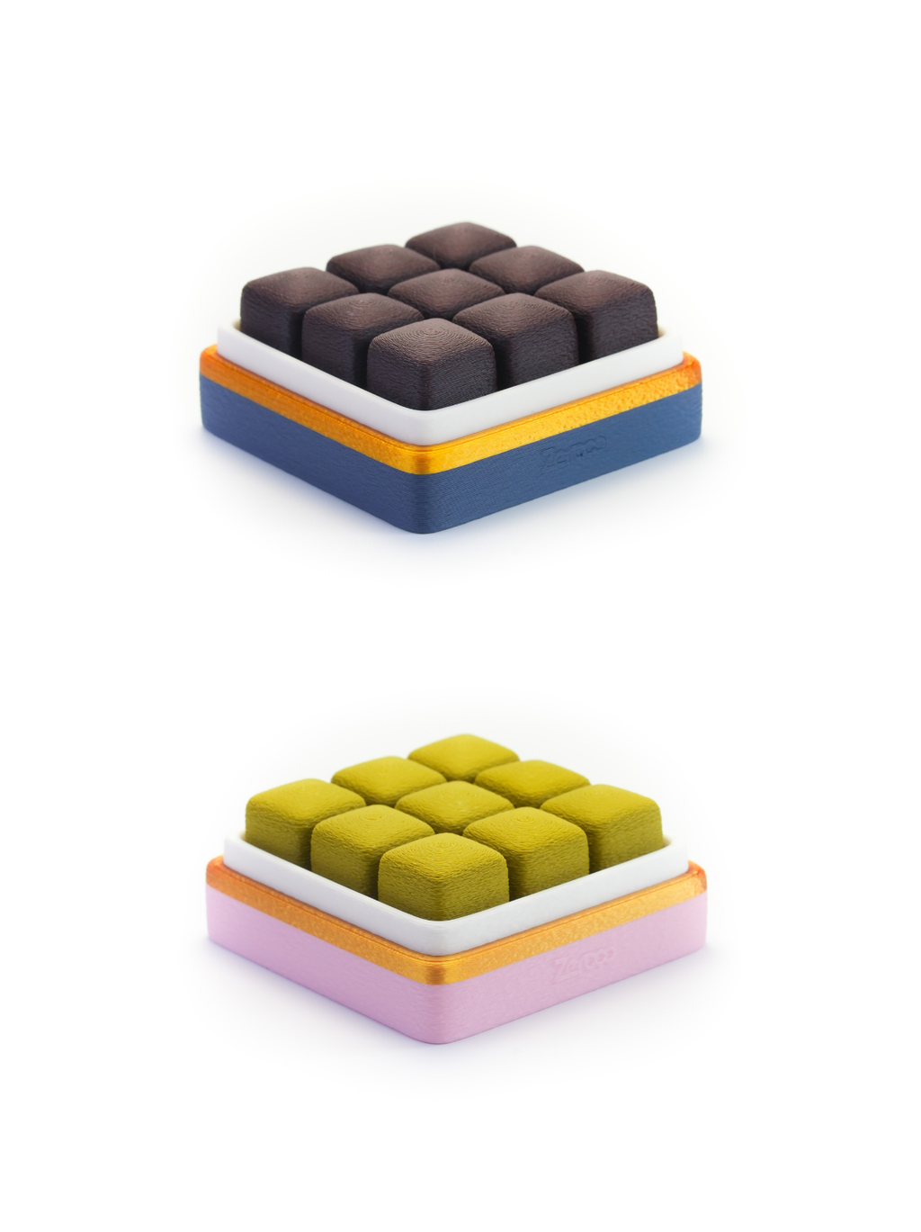 Zeroco Macha Nama Chocolate - Fidget Clicker Keypad(9-Grid)