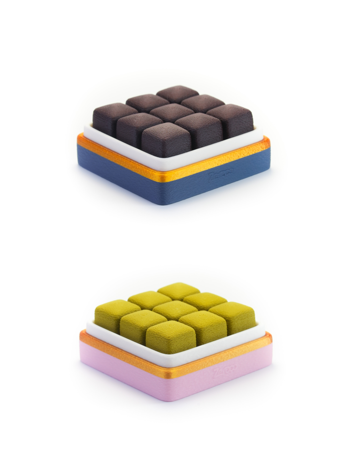 Zeroco Macha Nama Chocolate - Fidget Clicker Keypad(9-Grid)